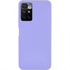 Чохол Silicone Cover Lakshmi (AA) для Xiaomi Redmi 10 Бузковий / Dasheen