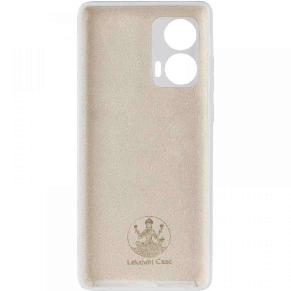 Чохол Silicone Cover Lakshmi Full Camera (AA) для Motorola Edge 50 Fusion Білий / White
