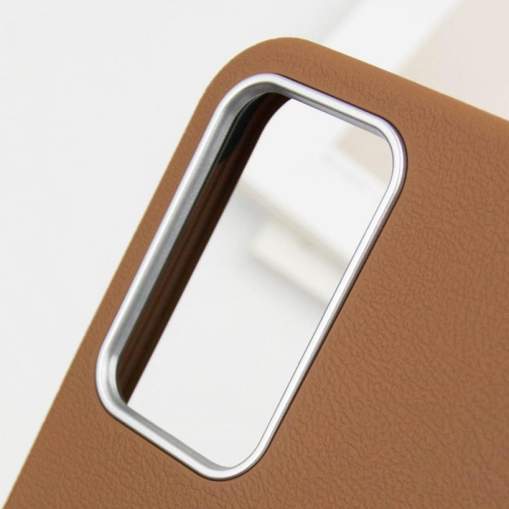 Кожаный чехол Leather Case Metal Buttons для Samsung Galaxy A15 4G/5G / M15 5G