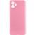 Чохол TPU GETMAN Liquid Silk Full Camera для Samsung Galaxy A05 Рожевий / Pink