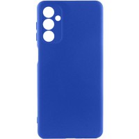 Чохол TPU GETMAN Liquid Silk Full Camera для Samsung Galaxy A32 4G Синій / Deep navy
