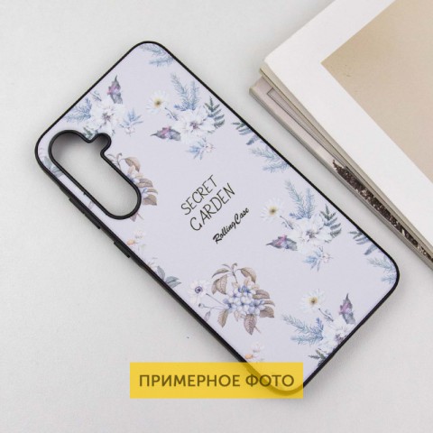 TPU+PC чохол Secret Garden для Xiaomi Redmi 13C / Poco C65 White
