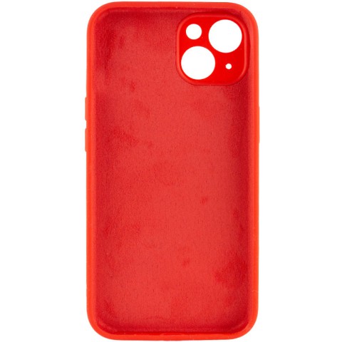 Чохол Silicone Case Full Camera Protective (AA) NO LOGO для Apple iPhone 13 (6.1") Червоний / Red