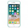 Чохол Silicone Case without Logo (AA) для Apple iPhone 11 Pro Max (6.5") Блакитний / Marine Green