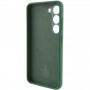 Чохол Silicone Cover Lakshmi Full Camera (AAA) для Samsung Galaxy S21 FE Зелений / Cyprus Green