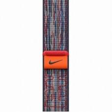 Ремінець Nike Sport Loop для Apple Watch 42(ser.1-3)/44/45/46/49mm Blue / Red