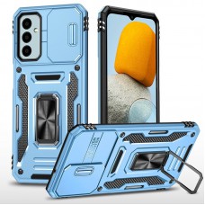 Ударостійкий чохол Camshield Army Ring для Samsung Galaxy M34 5G Блакитний / Light Blue