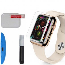 Захисне 3D скло Mocolo з УФ лампою для Apple watch Series 7/8 (41mm) Прозорий