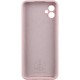 Чохол Silicone Cover Lakshmi Full Camera (AA) with logo для Samsung Galaxy A05 Рожевий / Pink Sand
