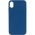 TPU чохол Bonbon Metal Style для Apple iPhone XR (6.1") Синій / Denim Blue