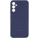 Чохол Silicone Cover Lakshmi Full Camera (AA) with logo для Samsung Galaxy A36 5G Синій / Midnight blue