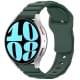 Силіконовий ремінець Defense для Smart Watch 20mm Pine green