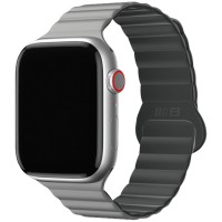 Ремінець BlueO Magnetic Silicone для Apple Watch 42(ser.1-3)/44/45/46/49mm Grey