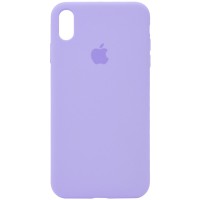 Чохол Silicone Case Full Protective (AA) для Apple iPhone XR (6.1") Бузковий / Dasheen