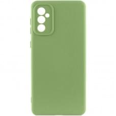 Чохол TPU GETMAN Liquid Silk Full Camera для Samsung Galaxy S24+ Зелений / Pistachio
