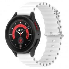 Ремінець Ocean Band для Smart Watch 20mm Білий / White