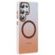 Чохол TPU+PC Phantom with MagSafe для Samsung Galaxy S25 Ultra Golden