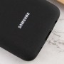 Чохол Silicone Cover Full Protective (AA) для Samsung Galaxy A02s Чорний / Black