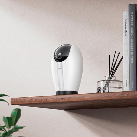Камера відеоспостереження Hoco D6 Indoor PTZ HD White