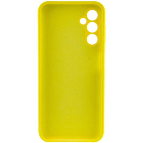 Чохол Silicone Cover Lakshmi Full Camera (AAA) для Samsung Galaxy A14 4G/5G Жовтий / Yellow