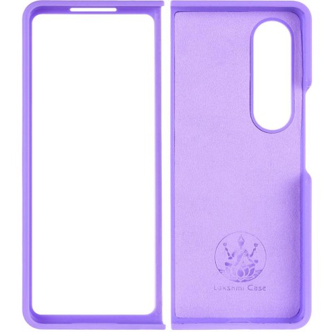 Чохол Foldables Silicone Cover Lakshmi (AAA) для Samsung Galaxy Z Fold4 Бузковий / Dasheen