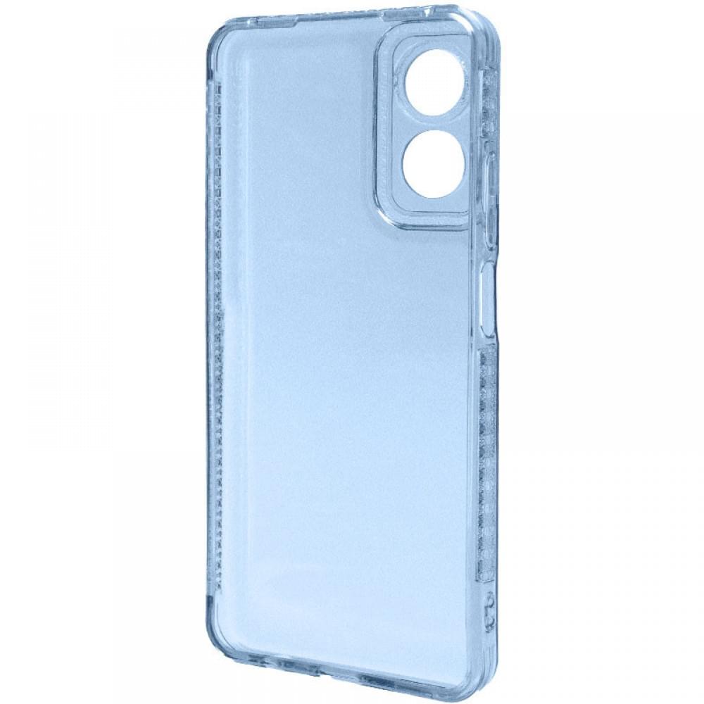 Чохол TPU Starfall Clear для Oppo A17 Блакитний