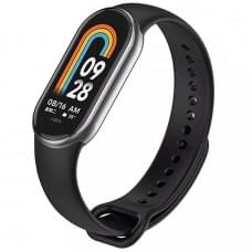 Силіконовий ремінець для Xiaomi Mi Band 8/9 Чорний / Black