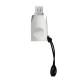 Перехідник Hoco UA10 OTG USB to MicroUSB Сталевий