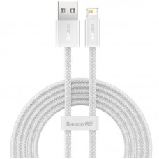 Дата кабель Baseus Dynamic Series USB to Lightning 2.4A (1m) (CALD000402) White