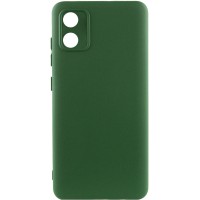 Чохол Silicone Cover Lakshmi Full Camera (AA) для Motorola Moto E13 Зелений / Dark green