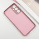 Чохол Silicone Cover Lakshmi Full Camera (AA) with logo для Samsung Galaxy S24+ Рожевий / Pink Sand