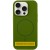 Чохол Silicone Case Full Protective (AA) NO LOGO with MagSafe для Apple iPhone 15 (6.1") Зелений / Dark Olive