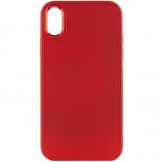 TPU чохол Bonbon Metal Style для Apple iPhone XR (6.1") Червоний / Red