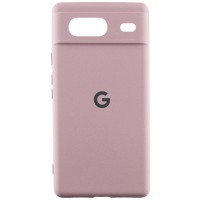 Чохол Silicone Cover Lakshmi Full Camera (AAA) with Logo для Google Pixel 8a Рожевий / Pink Sand