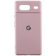 Чохол Silicone Cover Lakshmi Full Camera (AAA) with Logo для Google Pixel 8a Рожевий / Pink Sand