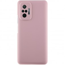 Чохол Silicone Cover Lakshmi Full Camera (AAA) для Xiaomi Redmi Note 10 Pro / 10 Pro Max Рожевий / Pink Sand