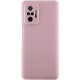 Чохол Silicone Cover Lakshmi Full Camera (AAA) для Xiaomi Redmi Note 10 Pro / 10 Pro Max Рожевий / Pink Sand