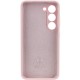Чохол Silicone Cover Lakshmi Full Camera (AAA) with Logo для Samsung Galaxy S23 Рожевий / Pink Sand