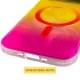 Чохол TPU Shiny Mountain (MagFit) для Apple iPhone 17 Air (6.5") Yellow / Pink