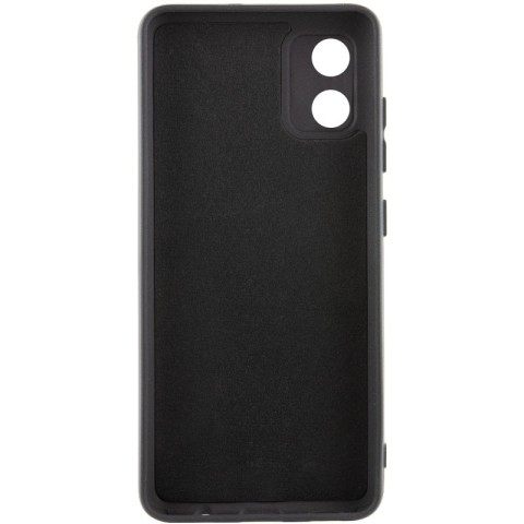 Чохол TPU GETMAN Liquid Silk Full Camera для Motorola Moto E13 Чорний / Black