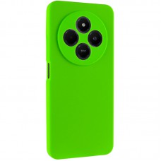 Чохол Silicone Cover Lakshmi Full Camera (AA) для Xiaomi Redmi 14C / Poco C75 Салатовий / Neon Green