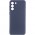 Чохол Silicone Cover Lakshmi Full Camera (A) для Samsung Galaxy S21 Синій / Midnight Blue