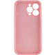Чохол Silicone Case Full Camera Protective (AA) NO LOGO для Apple iPhone 16 Pro Max (6.9") Рожевий / Light pink