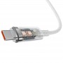 Дата кабель Baseus Explorer USB to Type-C 100W with Smart Temperature Control (1m) (CATS01040) White