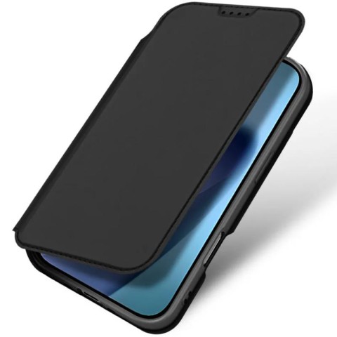Чохол-книжка Dux Ducis з кишенею для візиток для Apple iPhone 17 Pro (6.3") Чорний