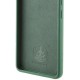 Чохол Silicone Cover Lakshmi Full Camera (AA) для Xiaomi 15 Pro Зелений / Dark green