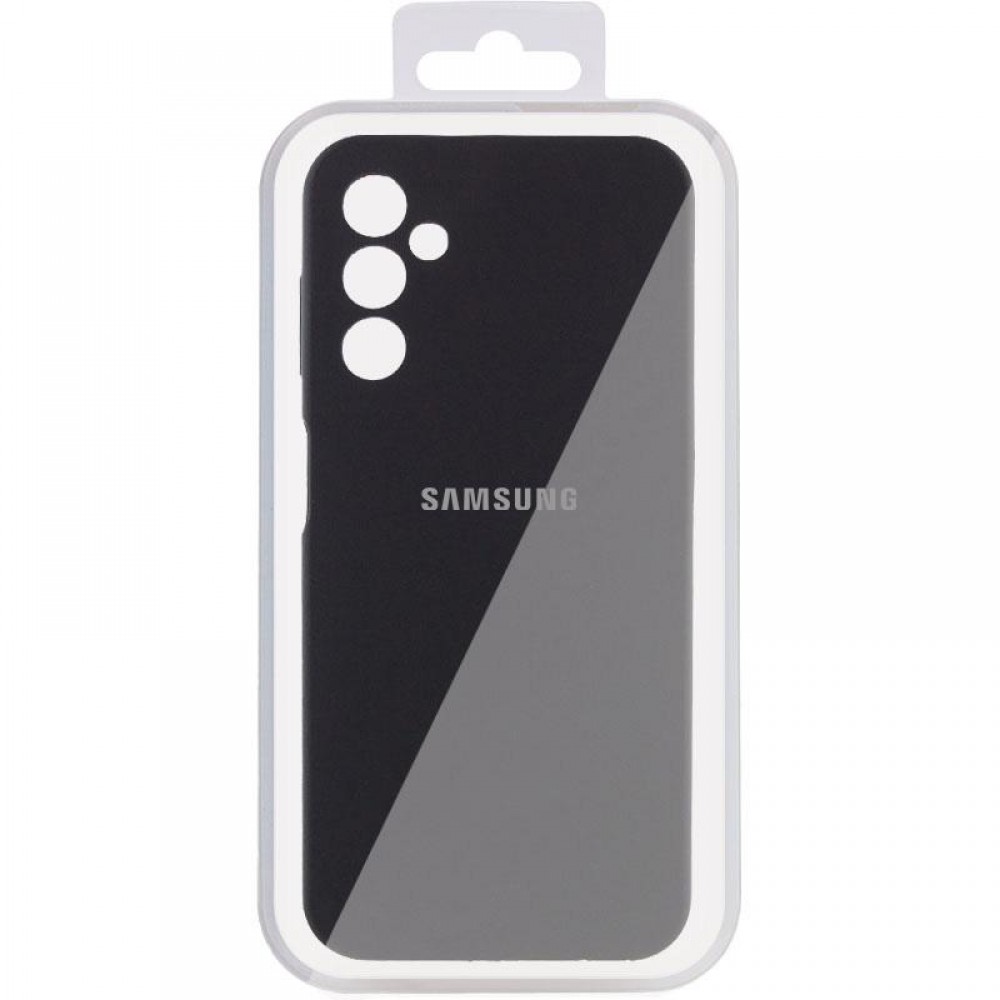 Чохол Silicone Cover Lakshmi Full Camera (AA) with logo для Samsung Galaxy A25 5G Чорний / Black