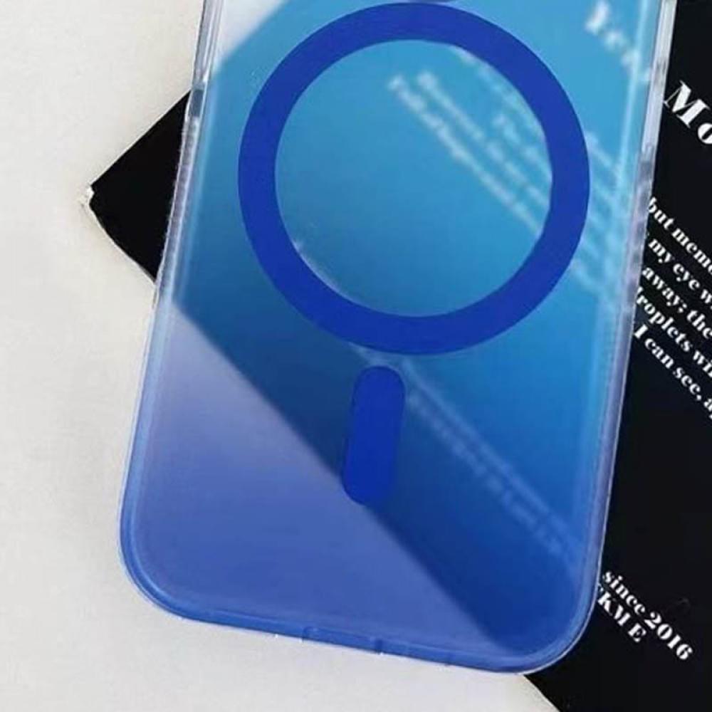 Чохол TPU+PC Phantom with MagSafe для Apple iPhone 16 (6.1") Blue
