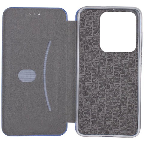 Шкіряний чохол-книжка Classy для Infinix Hot 40 / 40 Pro / Tecno Spark 20 Pro Синій