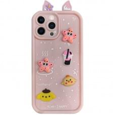 Чехол TPU Toys Case with Ears для Apple iPhone 14 Pro (6.1")
